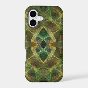 Green Fractal iPhone 5 Case-Mate Barely There