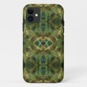 Green Fractal iPhone 5 Custom Case-Mate ID Case