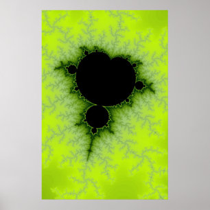 Green Fractal Poster