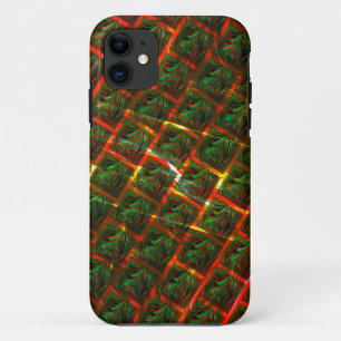 'Green framed eyes', scratches or red grid. Case-Mate iPhone Case