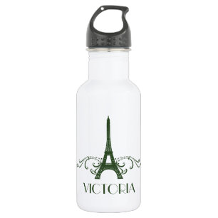 Green French Flourish 532 Ml Water Bottle