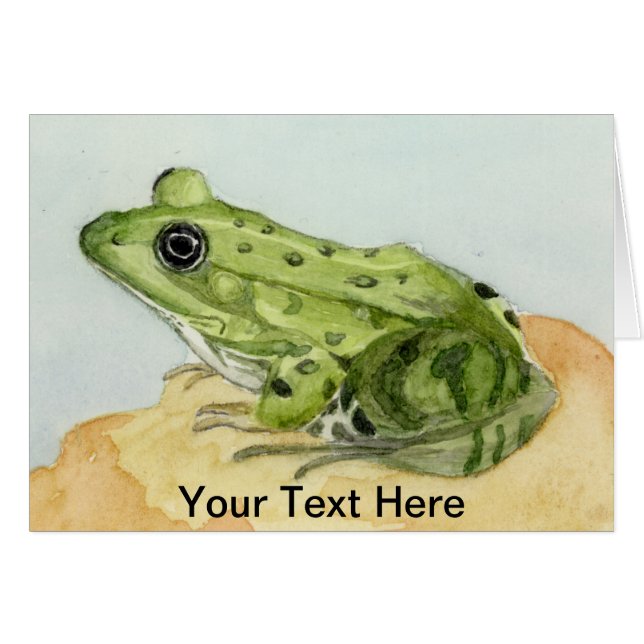 Green Frog (Front Horizontal)