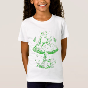 Green Frog and Mushroom  T-Shirt