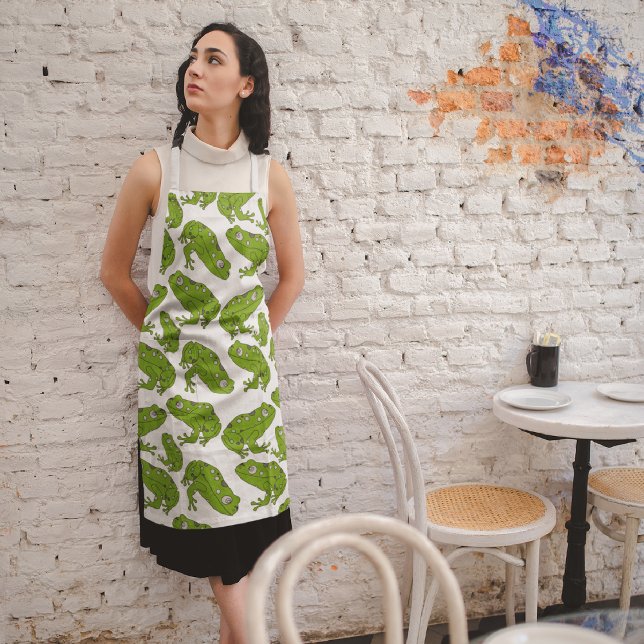 Green Frog Apron (Creator Uploaded)