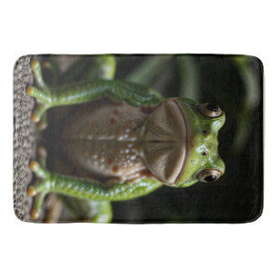 Green Frog Bath Mat