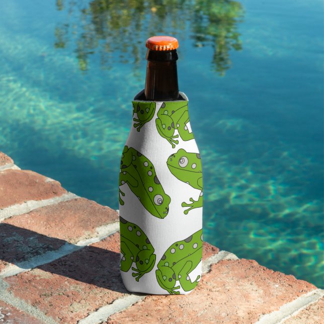 Green Frog Bottle Cooler (In Situ Pool)