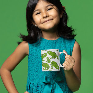Green Frog  Coffee Mug