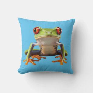 Green Frog Cushion