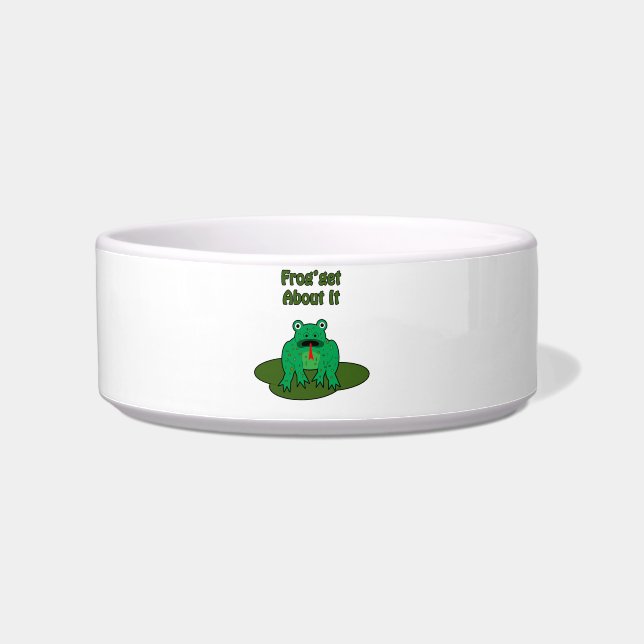 Green Frog - Frog Get About It Bowl (Left)