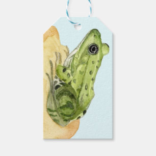 Green Frog Gift Tags