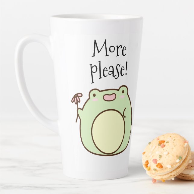 Green Frog Latte Mug (In Situ)