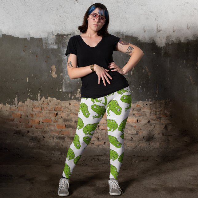 Green Frog Leggings (Creator Uploaded)