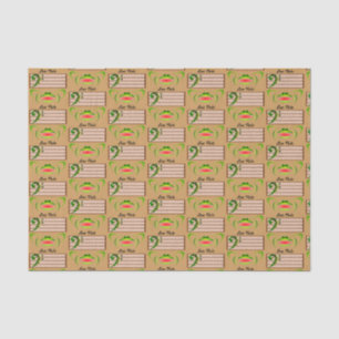 Green Frog Low Note Tissue Paper