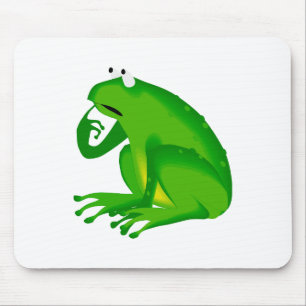 Green Frog Mouse Pad