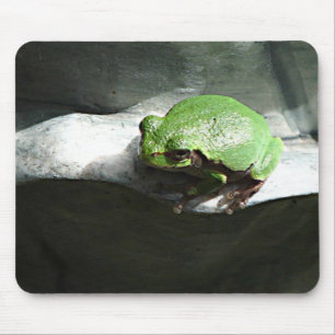 Green Frog Mouse Pad