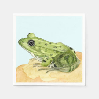 Green Frog Napkin