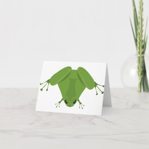 Green Frog Note Cards