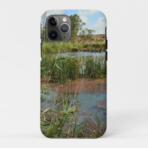 Green Frog On Reeds Over Swamp,   Case-Mate iPhone Case