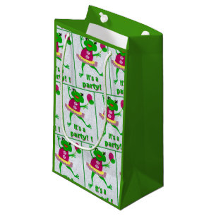 Green Frog Party Gift Bag for any Party occasion