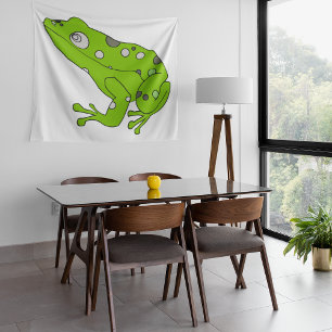 Green Frog Tapestry