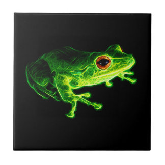 Green Frog Tile