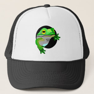 Green Frog Trucker Hat