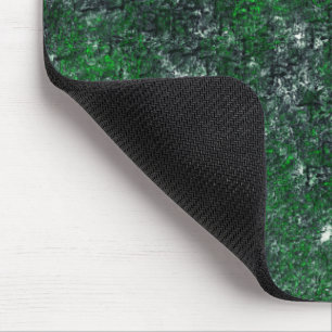 Green fungus upon whitish grey rock or tree trunk  mouse pad