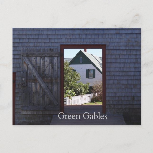 Green Gables Postcard (Front)
