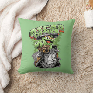 Green Garbage Monster Cushion