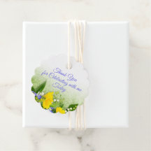 Green Garden Farm Market Bridal Shower Thank You