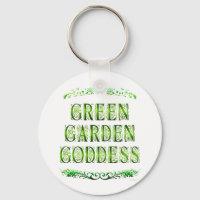 Green Garden Goddess Saying