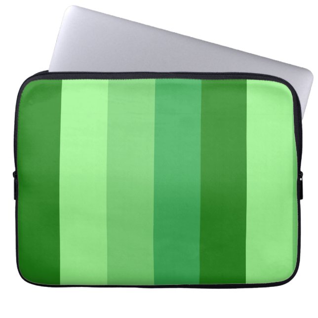 Green Garden Laptop Sleeve (Front)