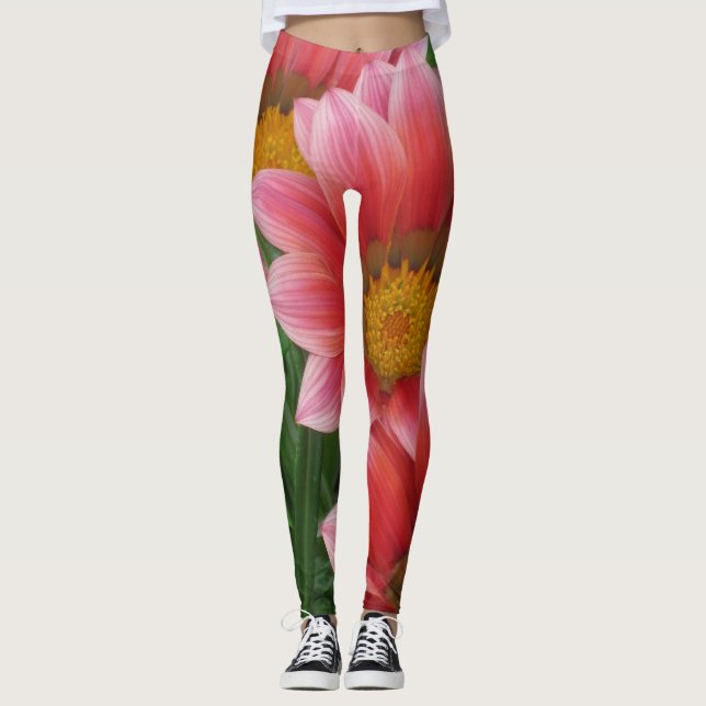 Green Garden Leggings (Front)