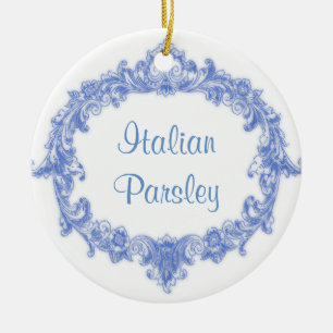 Green Garden Marker Ceramic Tree Decoration