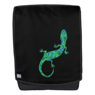 Green Gecko Backpack