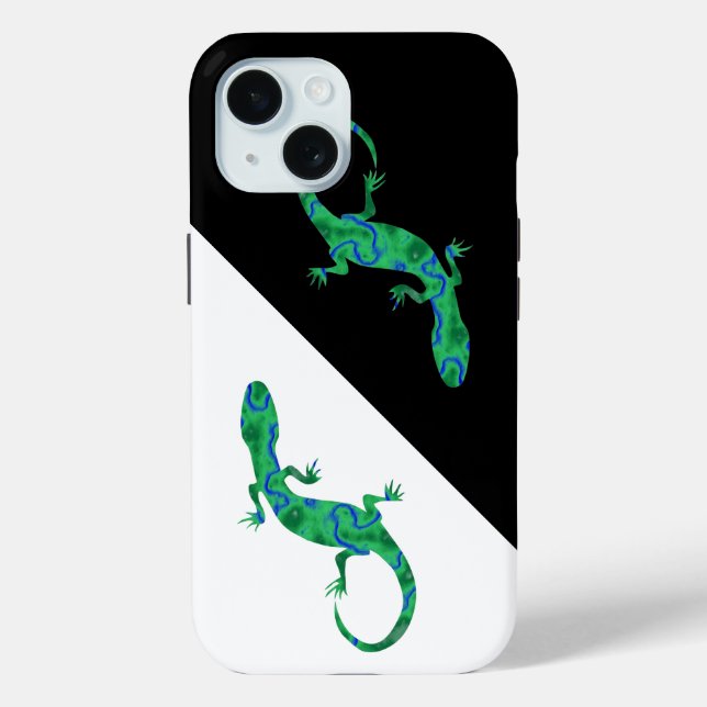 Green Gecko Case-Mate iPhone Case (Back)