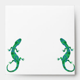 Green Gecko Envelopes