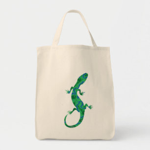 Green Gecko Tote Bag