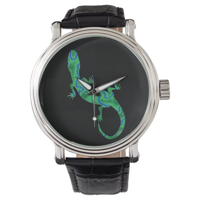 Green Gecko Watch (Front)