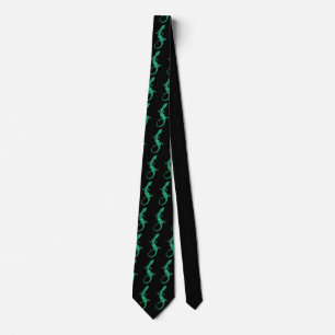 Green Geckos Tie