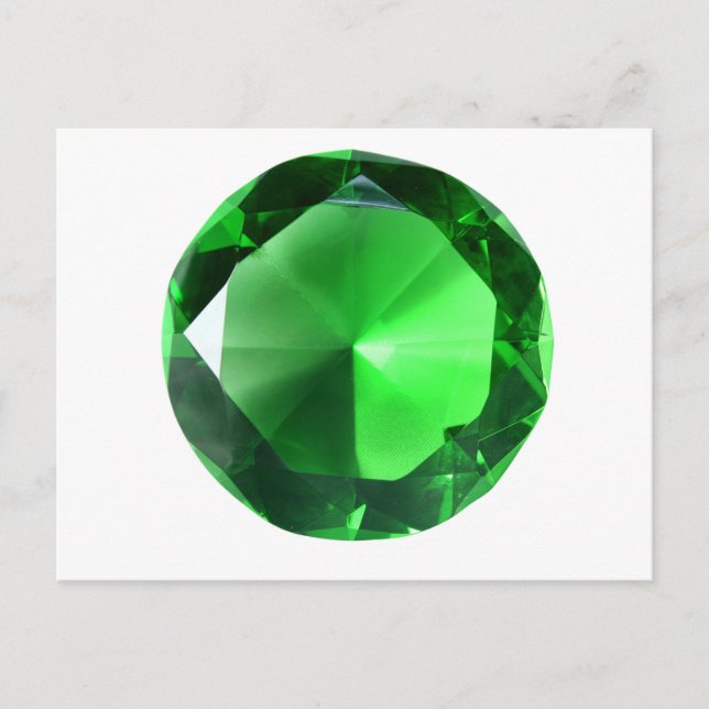 Green Gem Postcard (Front)