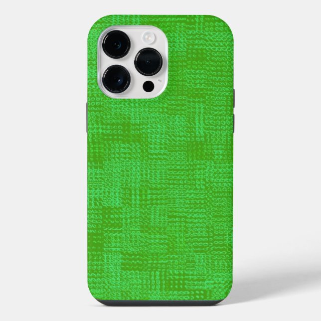 Green Gems iPhone Case (Back)