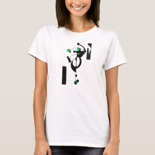 Green Geo Design Women's T-Shirt
