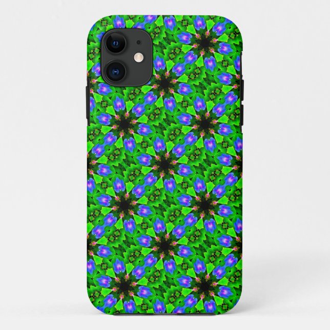 green geometric case (Back)