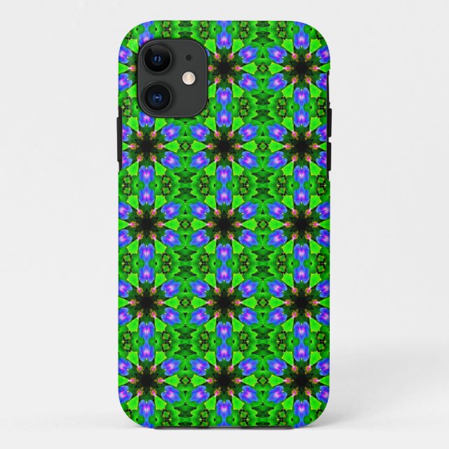 green geometric case (Back)