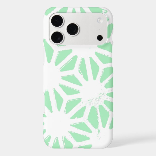 Green geometric pattern (Back)