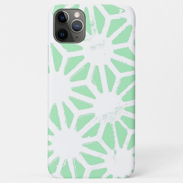 Green geometric pattern Case-Mate iPhone case (Back)