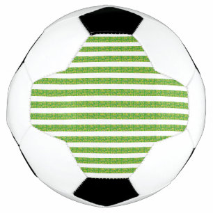 Green Geometric Soccer Ball