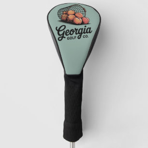 Green Georgia Golf Co Range Bucket Head Cover
