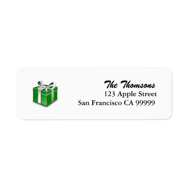 Green Gift1_Return Label (Front)